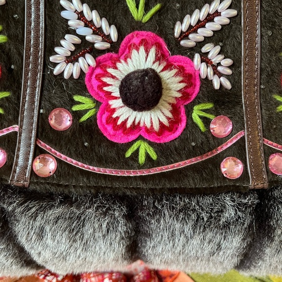 Oilily faux fur handbag - Picture 2 of 7